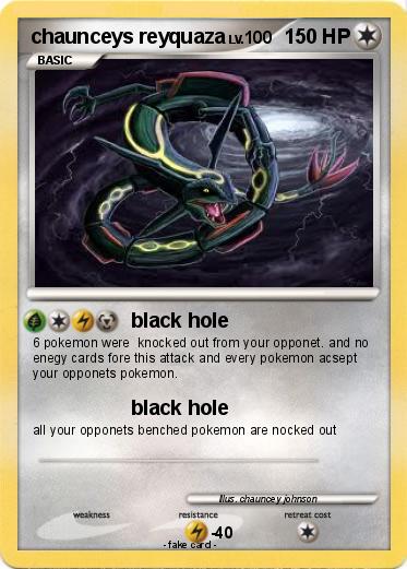 Pokemon chaunceys reyquaza