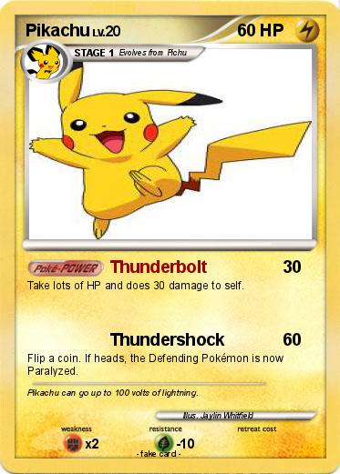 Pokemon Pikachu