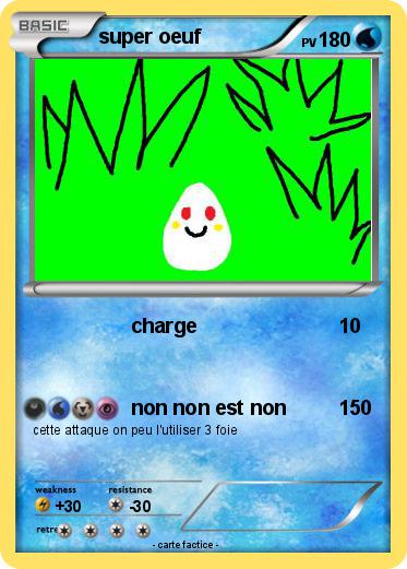 Pokemon super oeuf