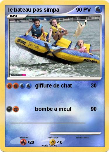 Pokemon le bateau pas simpa