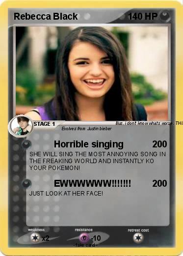 Pokemon Rebecca Black
