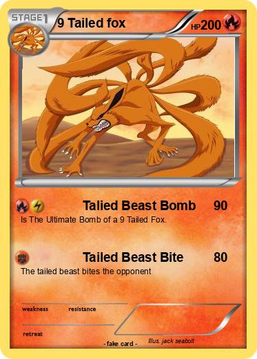 Pokemon 9 Tailed fox