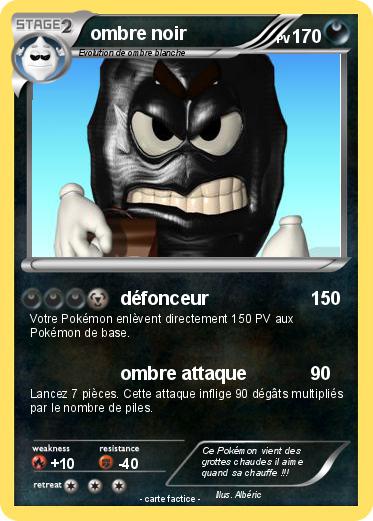 Pokemon ombre noir