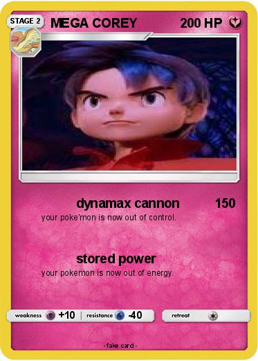 Pokemon MEGA COREY