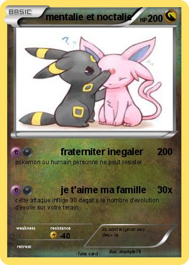 Pokemon mentalie et noctalie