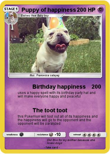 Pokemon Puppy of happiness
