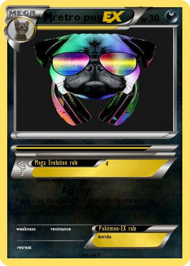 Pokemon retro pug