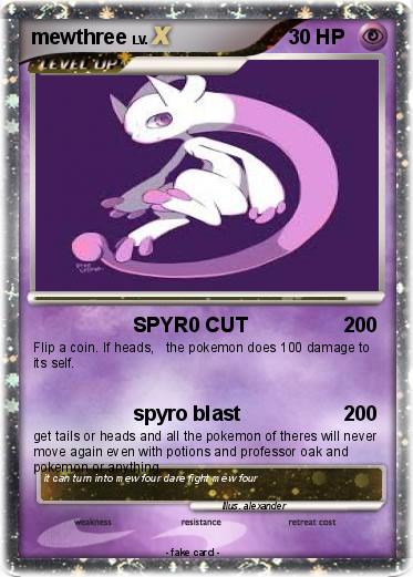 Pokemon mewthree