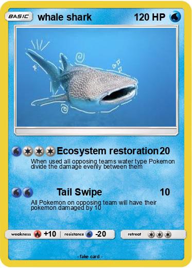 Pokemon whale shark