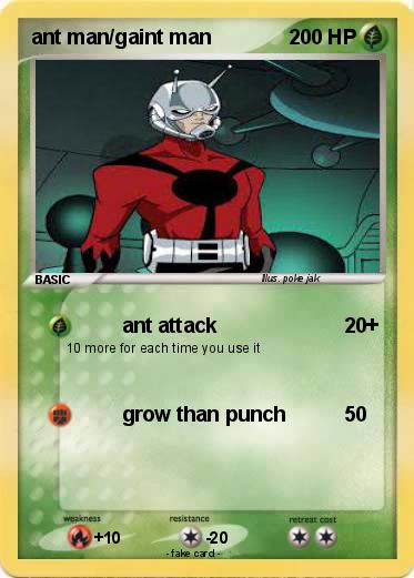 Pokemon ant man/gaint man