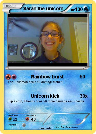 Pokemon Sarah the unicorn