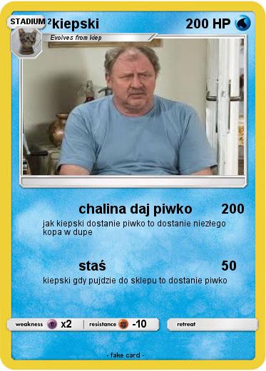 Pokemon kiepski