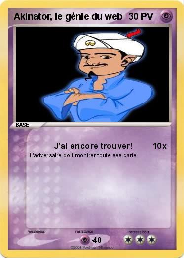 Pokemon Akinator, le génie du web