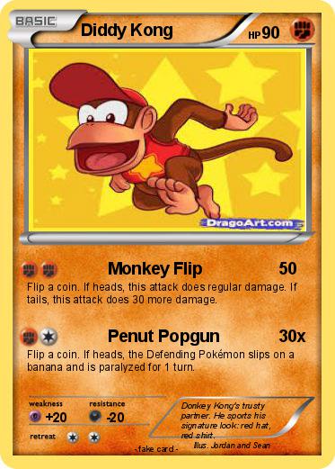 Pokemon Diddy Kong