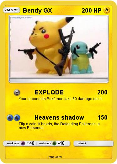 Pokemon Bendy GX