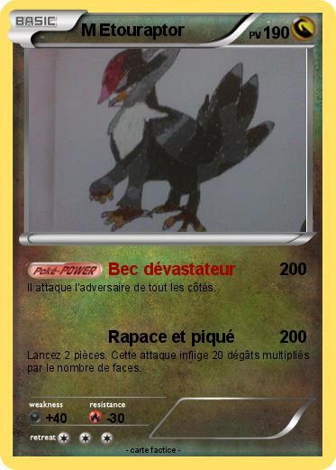 Pokemon M Etouraptor