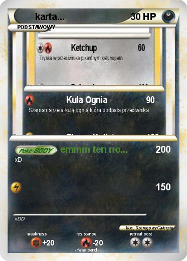Pokemon karta...