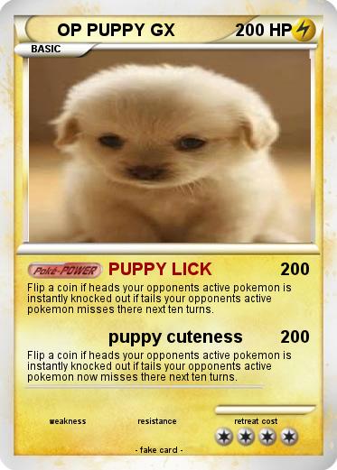 Pokemon OP PUPPY GX
