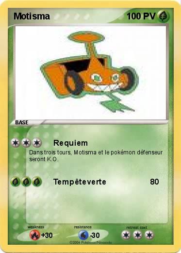 Pokemon Motisma