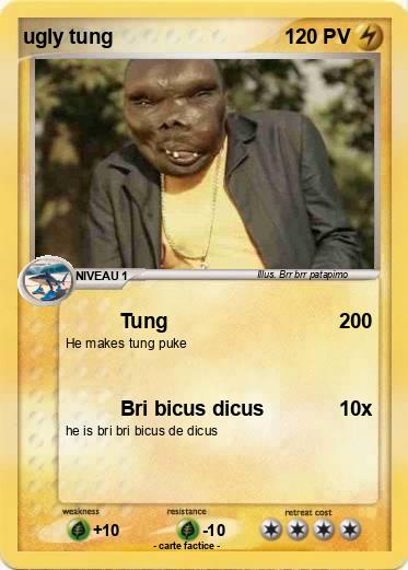 Pokemon ugly tung