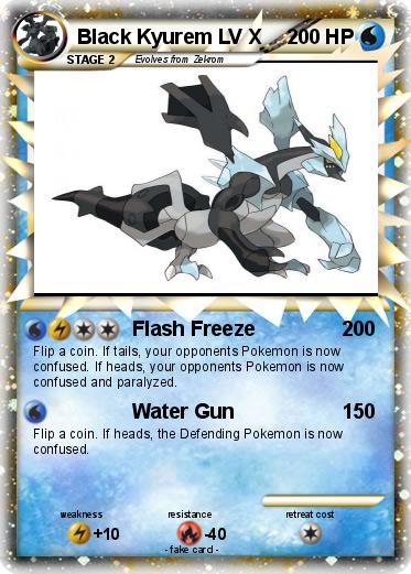 Pokemon Black Kyurem LV X