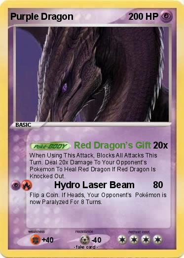Pokemon Purple Dragon