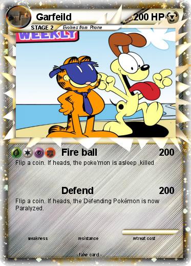 Pokemon Garfeild