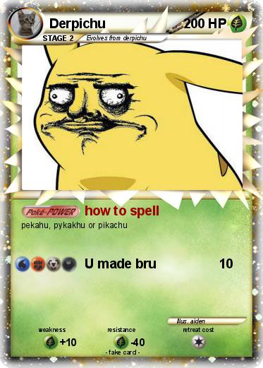 Pokemon Derpichu