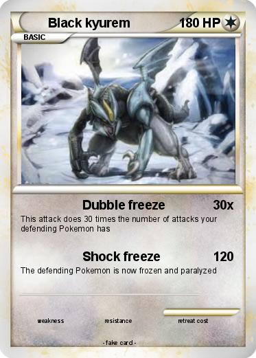 Pokemon Black kyurem