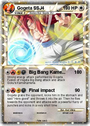Pokemon Gogeta SSJ4
