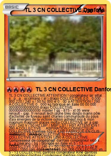 Pokemon TL 3 CN COLLECTIVE Danfoss
