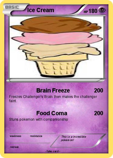 Pokemon Ice Cream