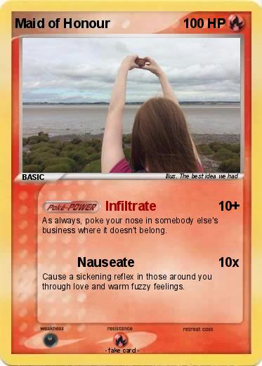 Pokemon Maid of Honour