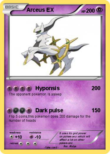 Pokemon Arceus EX