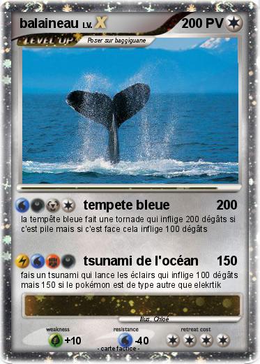 Pokemon balaineau