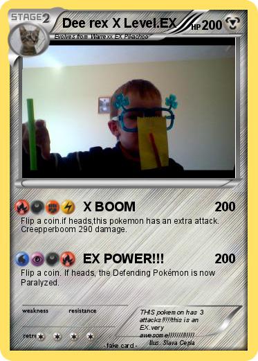 Pokemon Dee rex X Level.EX