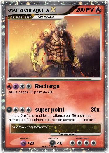 Pokemon asura enrager