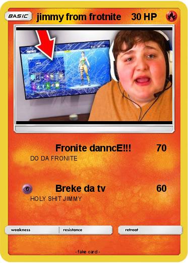 Pokemon jimmy from frotnite