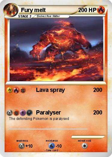 Pokemon Fury melt