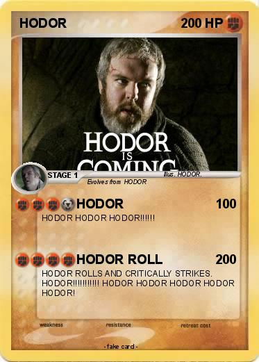 Pokemon HODOR