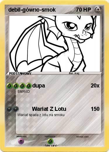 Pokemon debil-gówno-smok