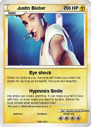 Pokemon Justin Bieber