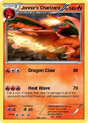Pokemon Jonnie's Charizard