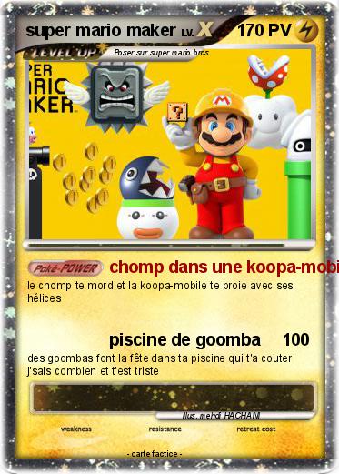 Pokemon super mario maker