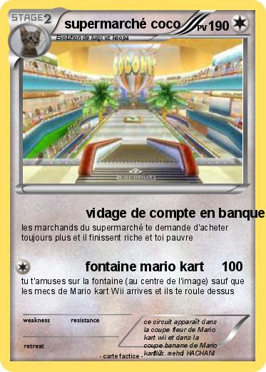 Pokemon supermarché coco