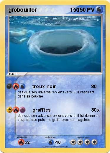 Pokemon grobouillor                      150