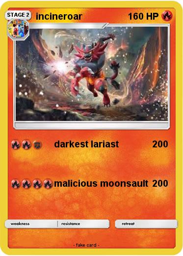 Pokemon incineroar