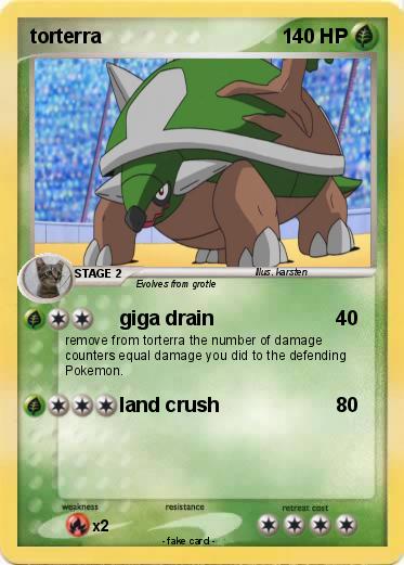 Pokemon torterra