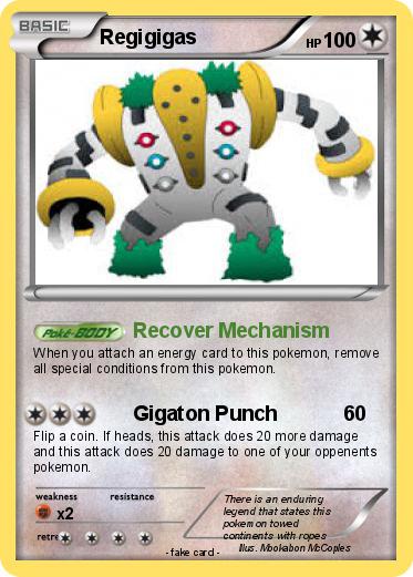Pokemon Regigigas