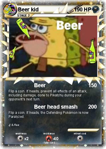 Pokemon Beer kid